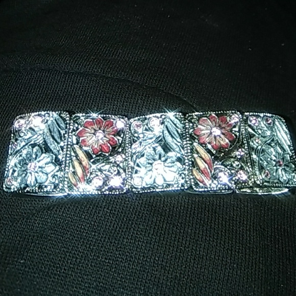 Cards of Flowers Bracelet - Picture 1 of 4